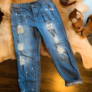 Boutique mom jean
